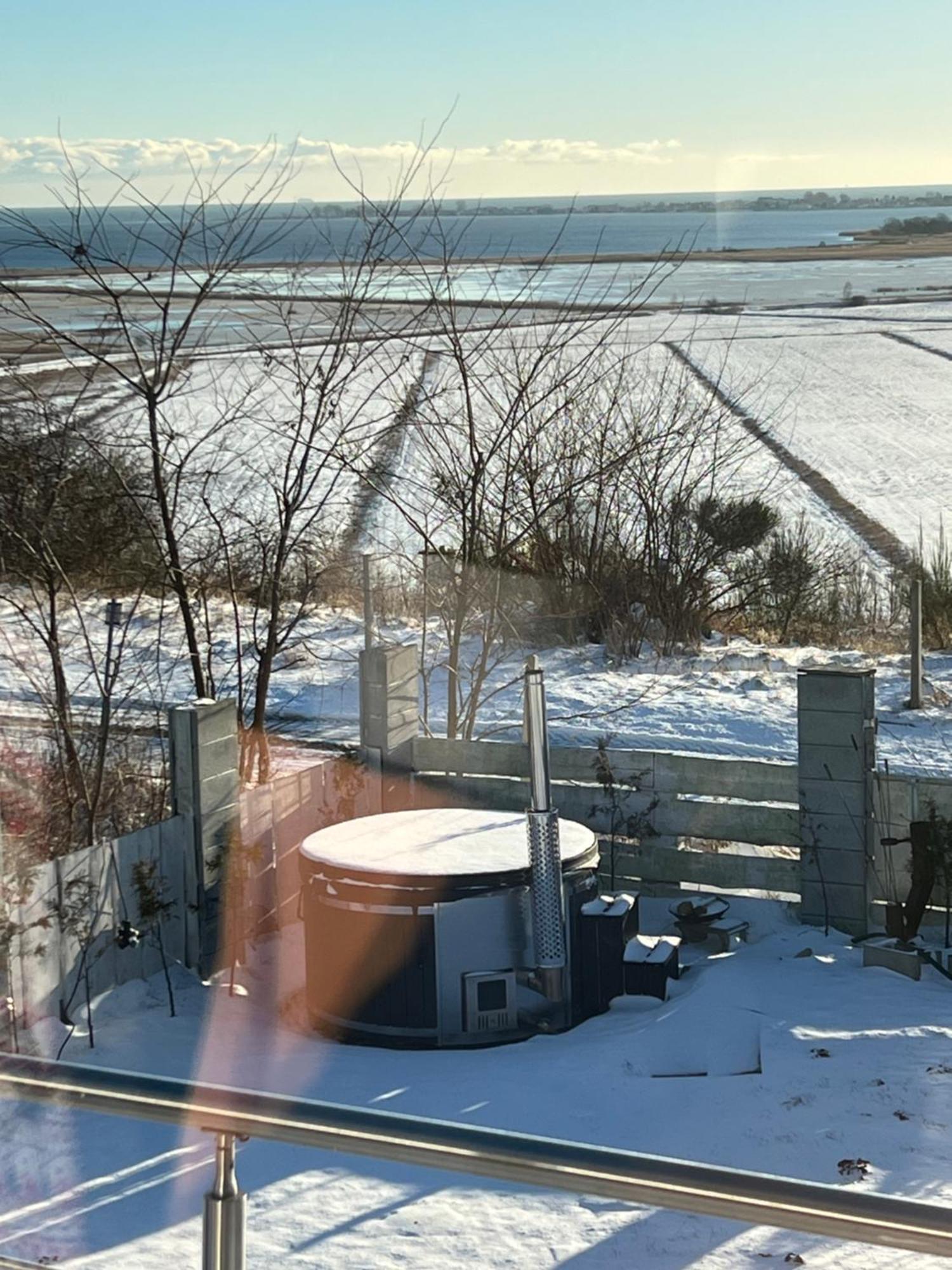 House Of Freedom With Sea View Sauna And Jacuzzi Oslonino Екстериор снимка